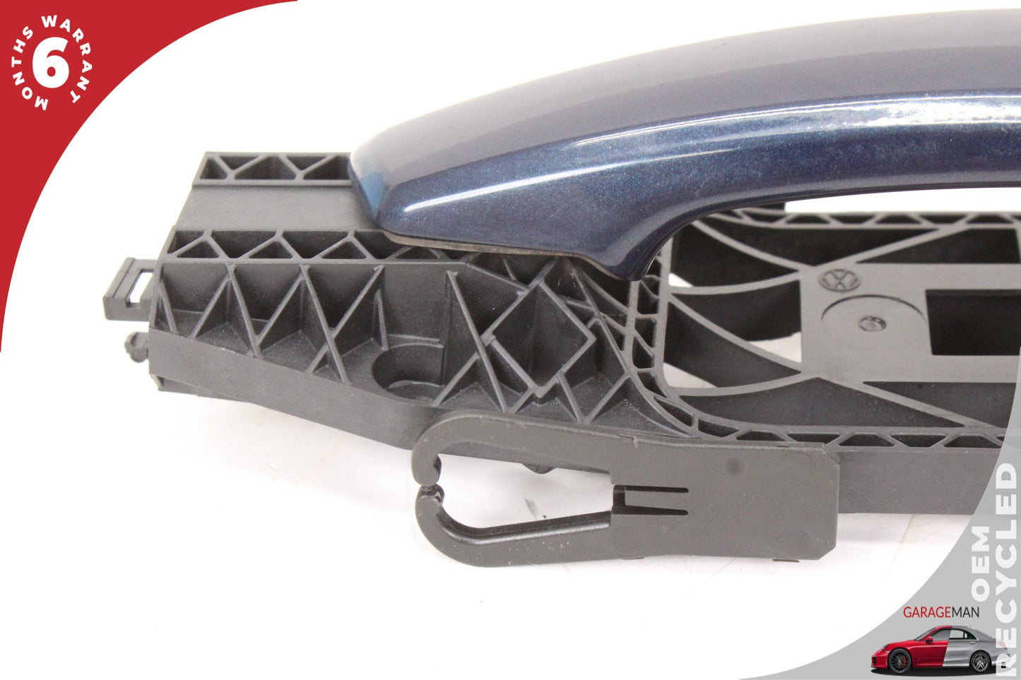 2015-2020 Audi A3 S3 RS3 Rear Left Side Exterior Door Handle Blue 8V0839885 OEM