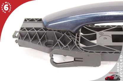 2015-2020 Audi A3 S3 RS3 Rear Left Side Exterior Door Handle Blue 8V0839885 OEM