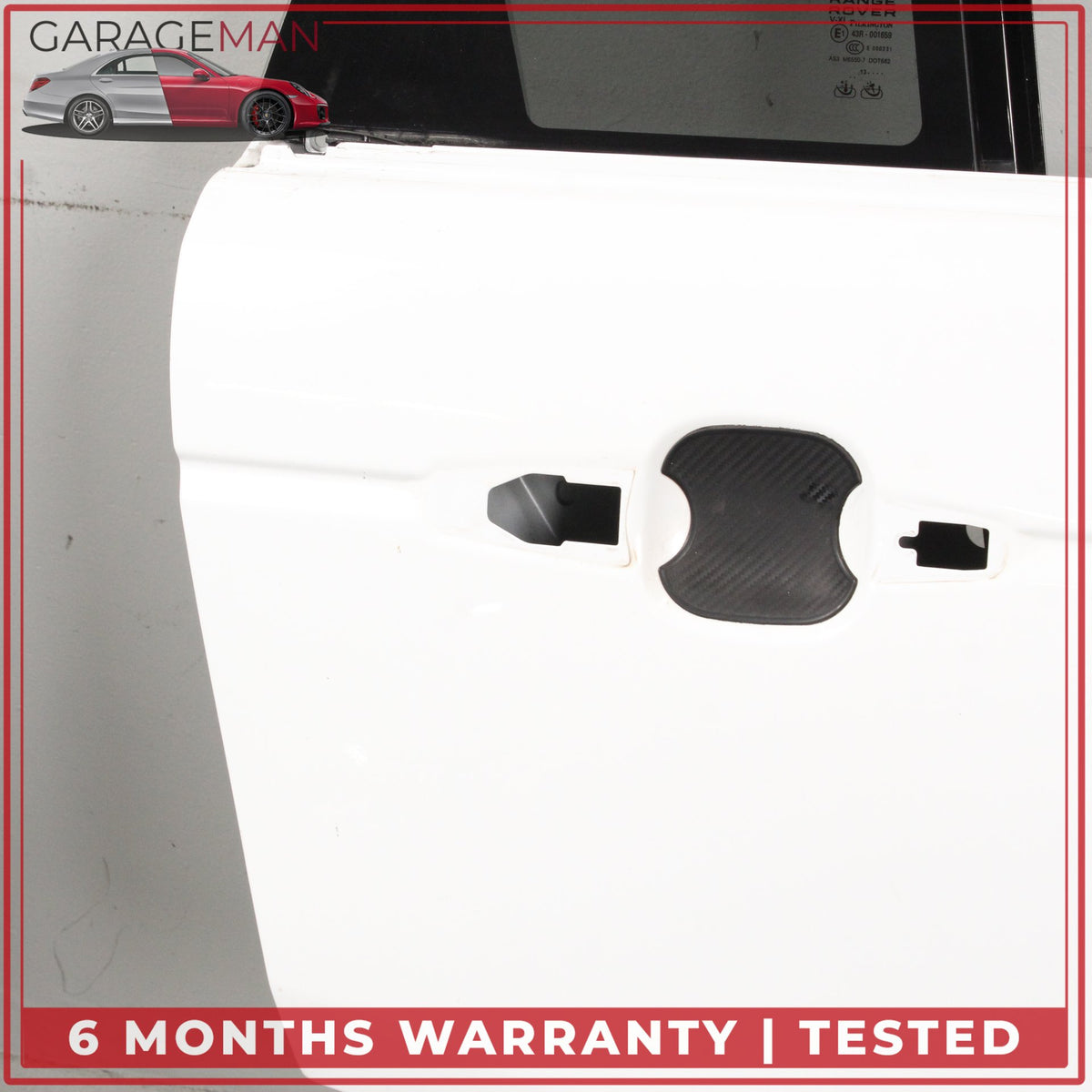 2013-2022 Land Rover Range Rover L405 Rear Right Side Door Shell Fuji White OEM