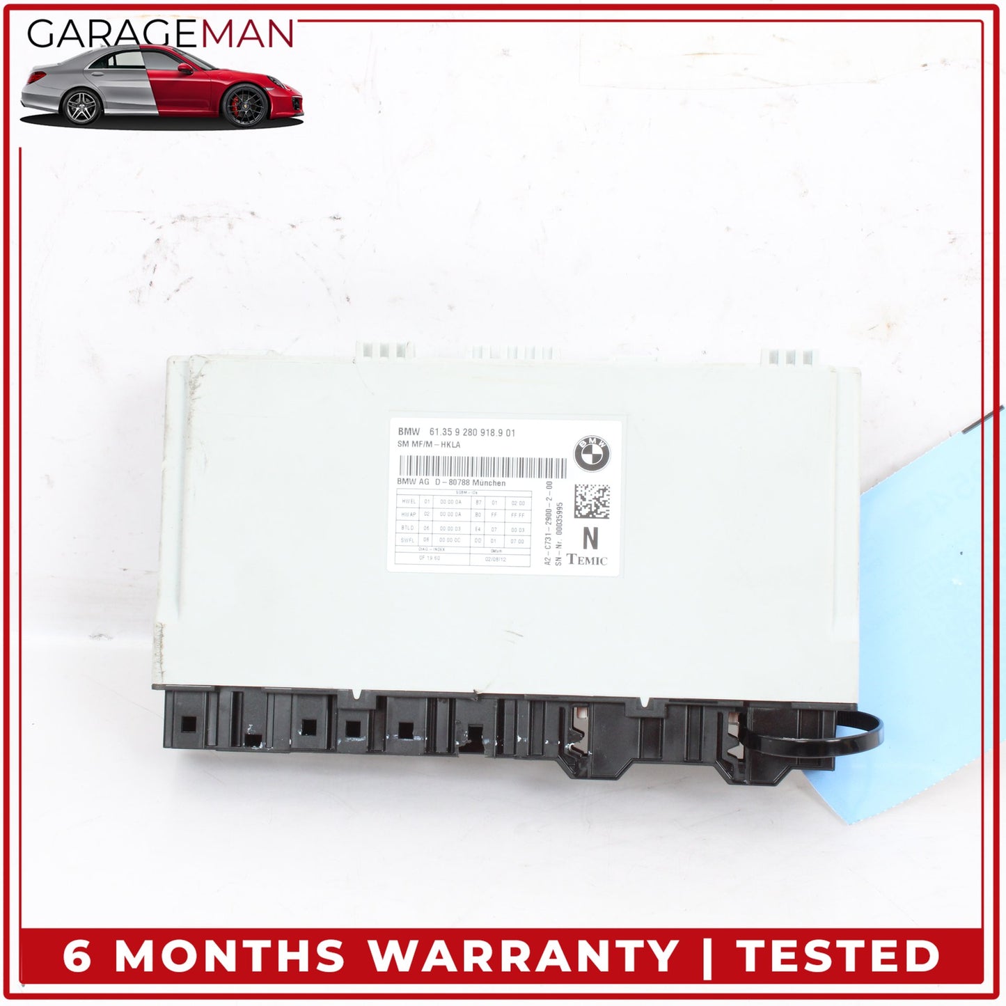2012-2019 BMW 650i F06 Front Left or Right Side Seat Control Module 9280918 OEM