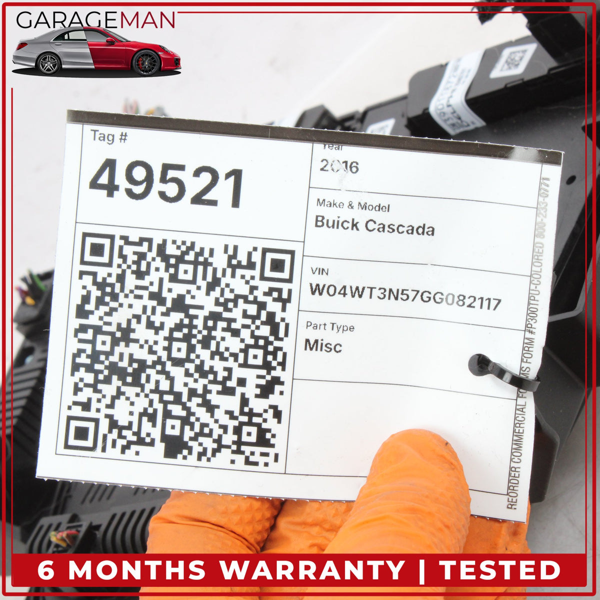 2016-2019 Buick Cascada Radio Audio Climat Control Panel Assy 13497754 OEM