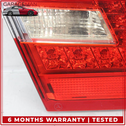 2010-2013 Mercedes W207 E350 E550 Rear Left Inner Tail Light 2078200364 OEM