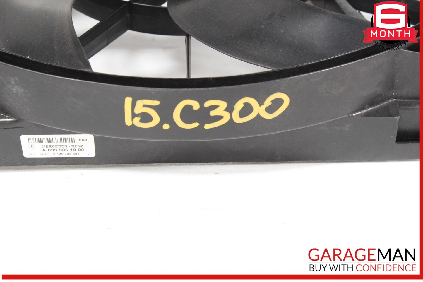 2015-2023 Mercedes-Benz C300 W205 Engine Radiator Cooling Fan Motor Assy OEM