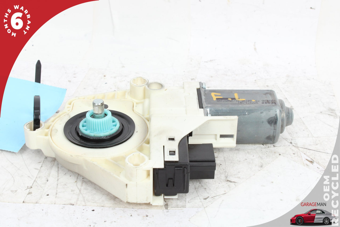 2007-2015 Audi Q7 Front Left Driver Side Window Regulator Motor 4L0959801B OEM