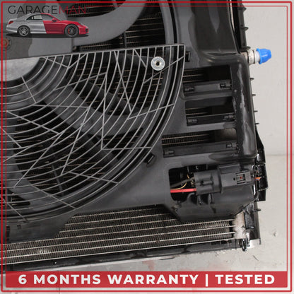 2010-2012 Range Rover L322 Engine Cooling Radiator AC A/C Condenser Assy OEM