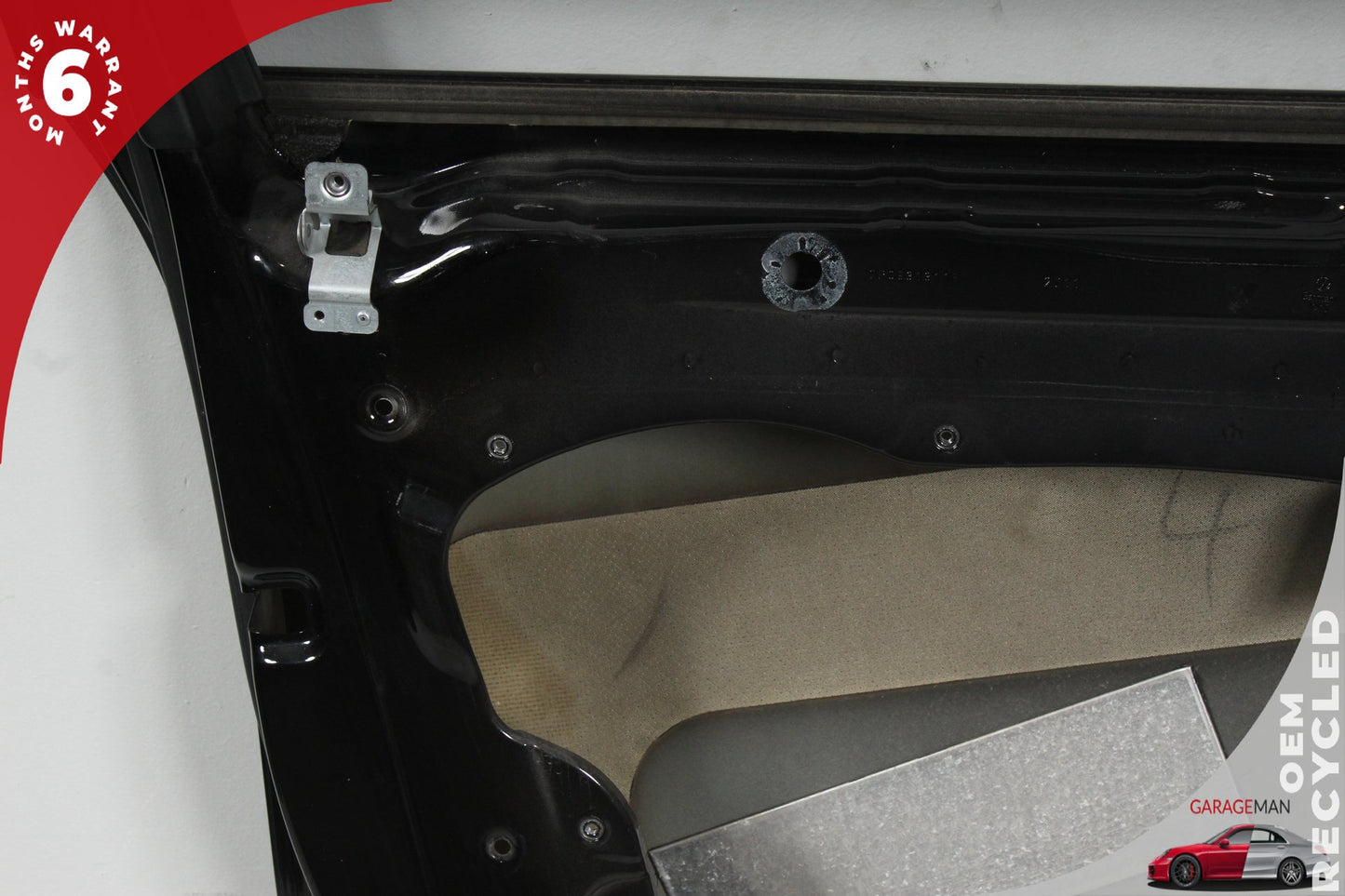 2011-2018 Porsche Cayenne 958 Front Left Side Door Shell Black 95853101100 OEM