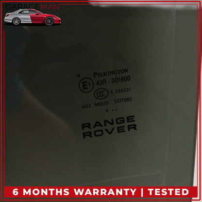 2014-2022 Range Rover Sport L494 Rear Left Door Window Glass DK6225713BD OEM