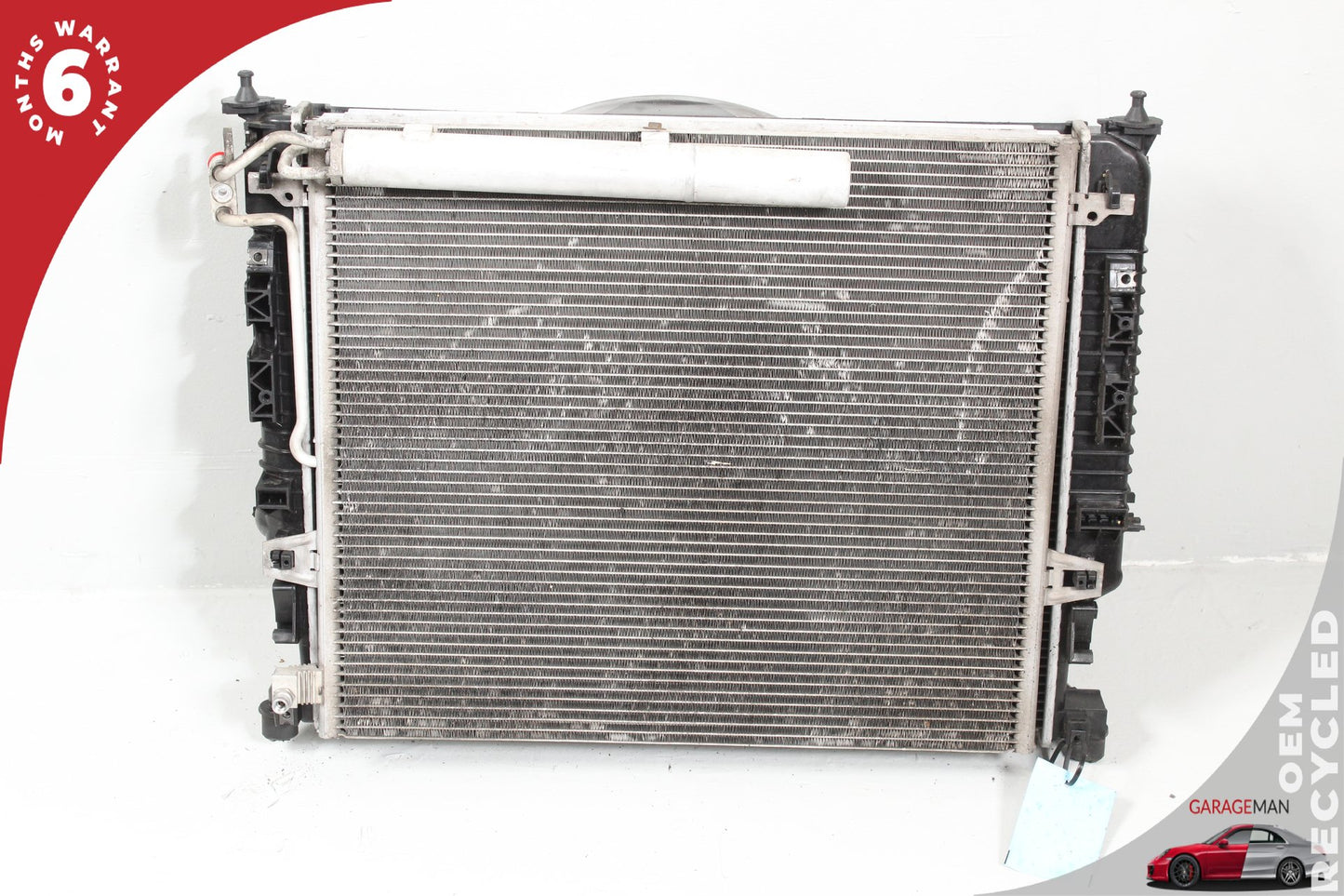 2006-2012 Mercedes-Benz GL450 X164 Station Wagon Engine Cooling Radiator AC A/C Condenser Assembly 2515000703 OEM