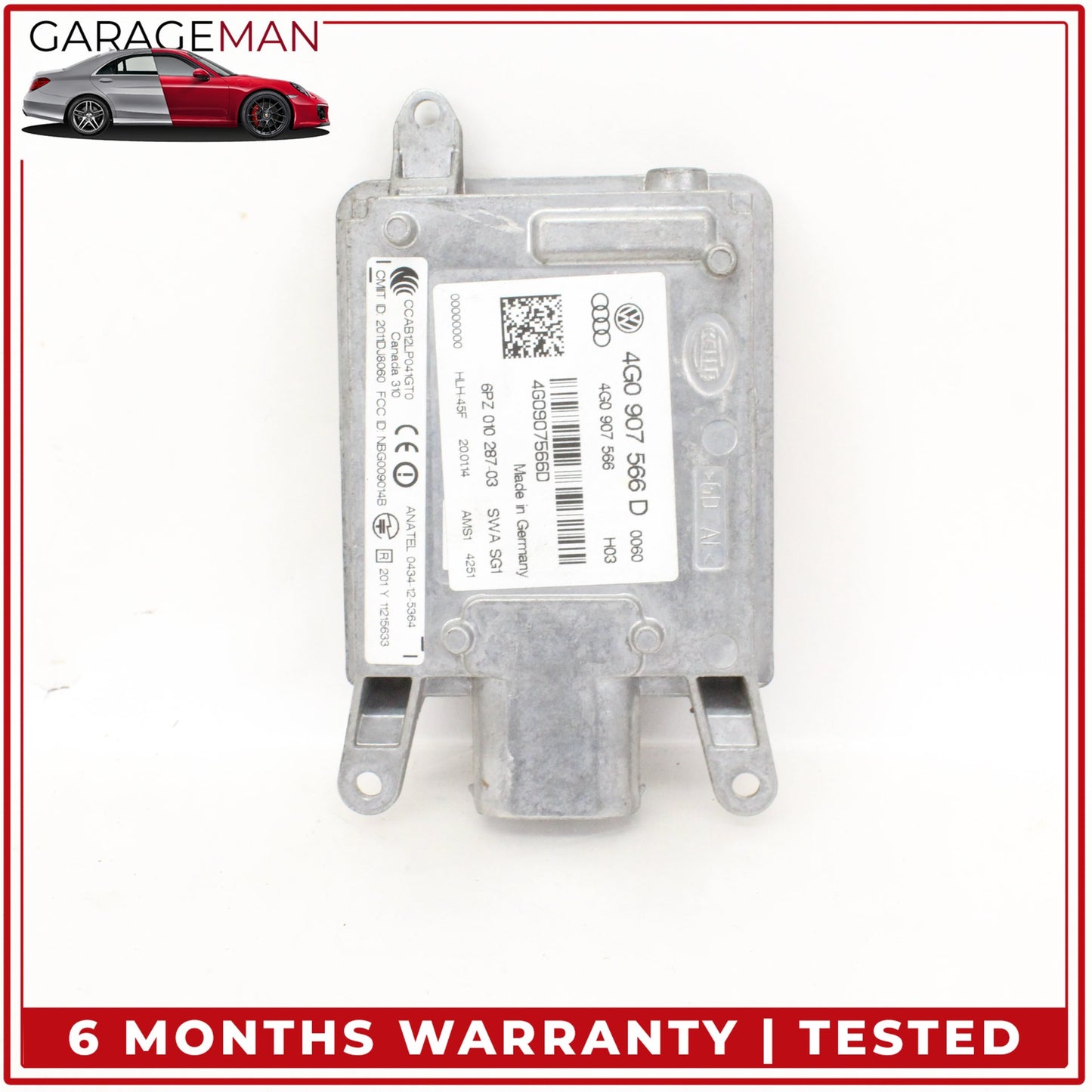 2012-2018 Audi A6 Rear Left and Right Lane Assist Blind Spot Radar Sensor OEM