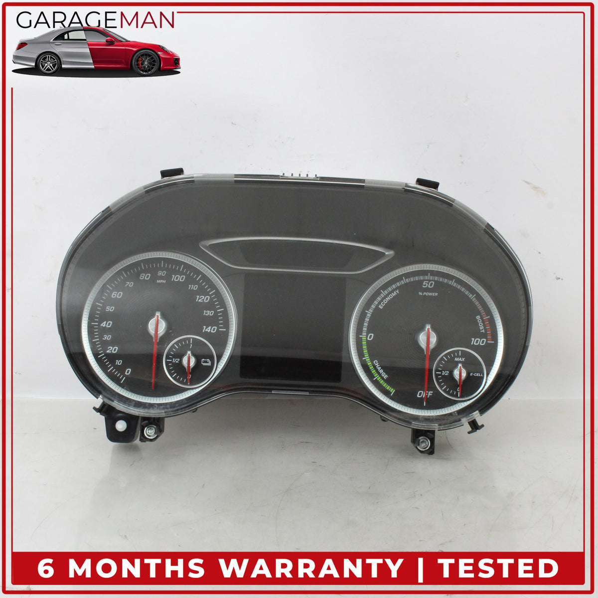 2014-2017 Mercedes W242 B Electric Drive Speedometer Instrument Cluster OEM