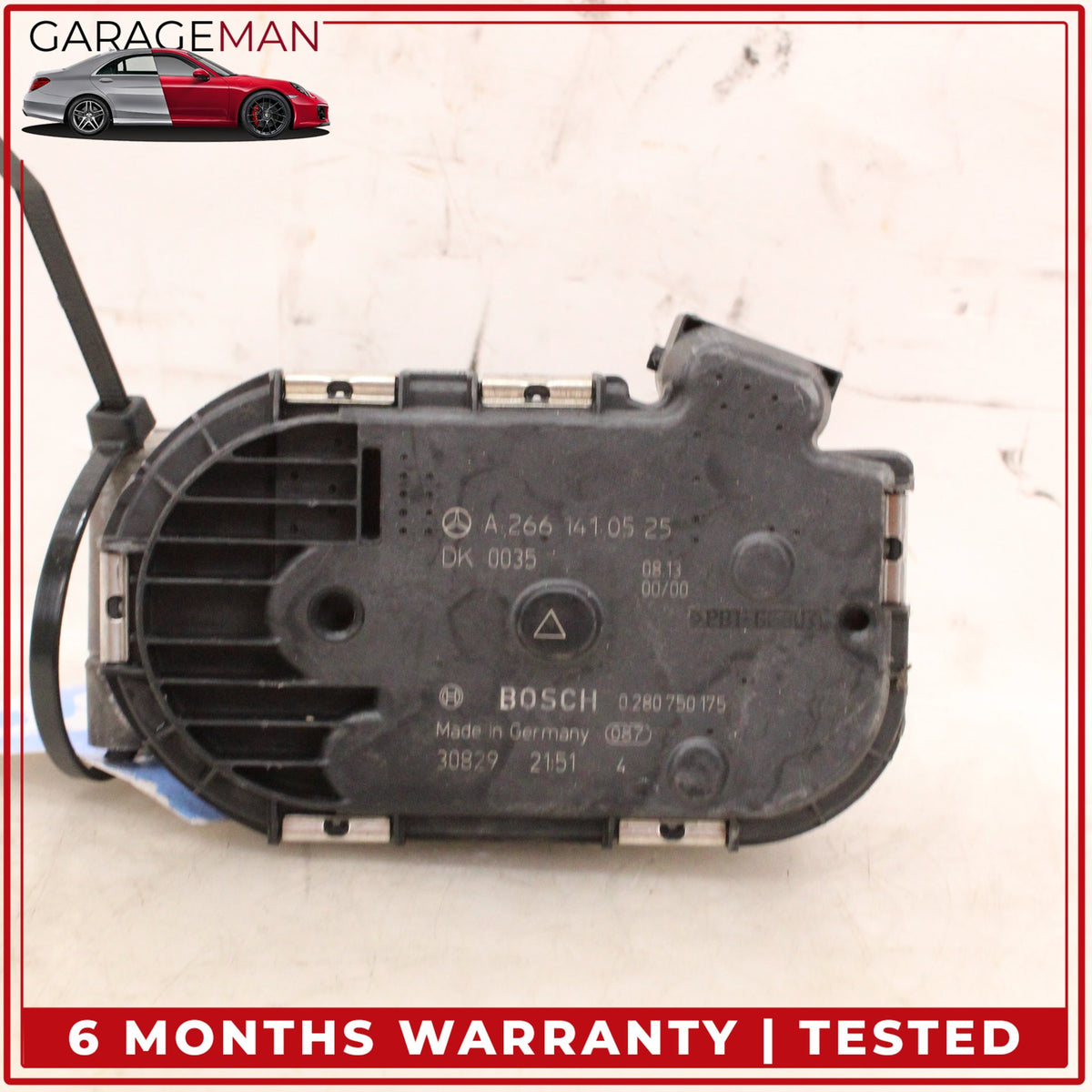 2012-2015 Mercedes W204 C250 SLK250 Engine Throttle Valve Body 2661410525 OEM