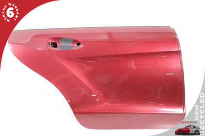 2012-2018 Mercedes W218 CLS550 Rear Right Passenger Side Door Shell Red OEM