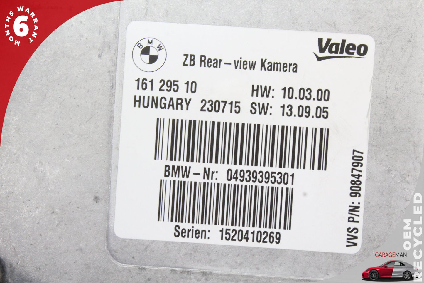 2012-2018 BMW 320i F30 Surround View Camera Control Module Unit 9393953 OEM