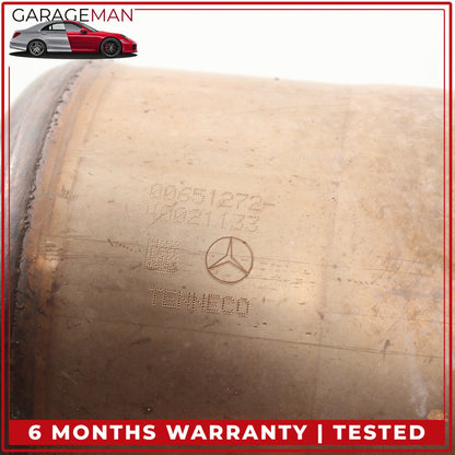 2012-2018 Mercedes CLS63 E63 AMG Exhaust Muffler Resonator Pipe Set OEM