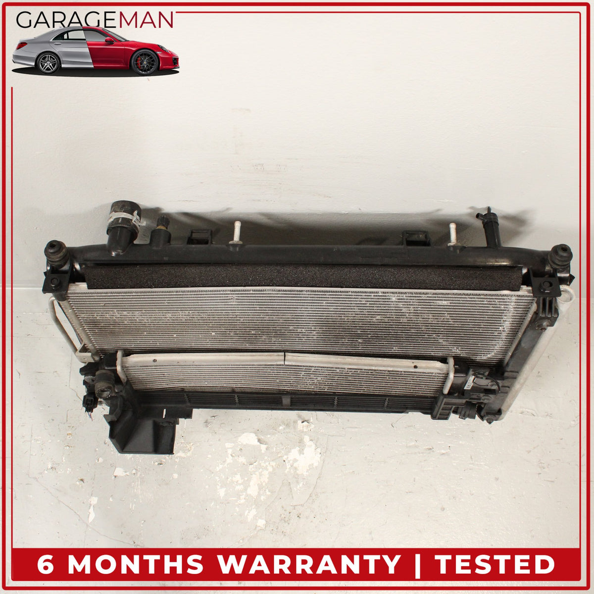 2016-2021 Infiniti Q50 V37 Engine Cooling Radiator AC A/C Condenser Assy OEM