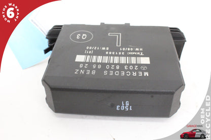 2001-2007 Mercedes W203 C240 Rear Left Side Door Control Module 2038206526 OEM