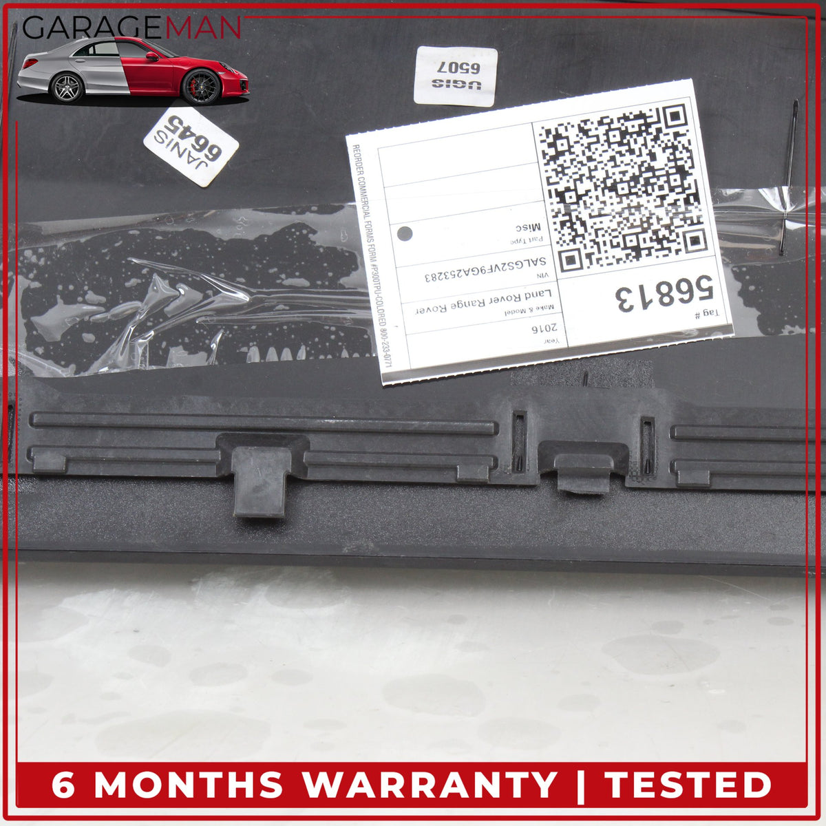 2013-2021 Land Rover Range Rover L405 Rear Left Exterior D-Pillar Molding OEM