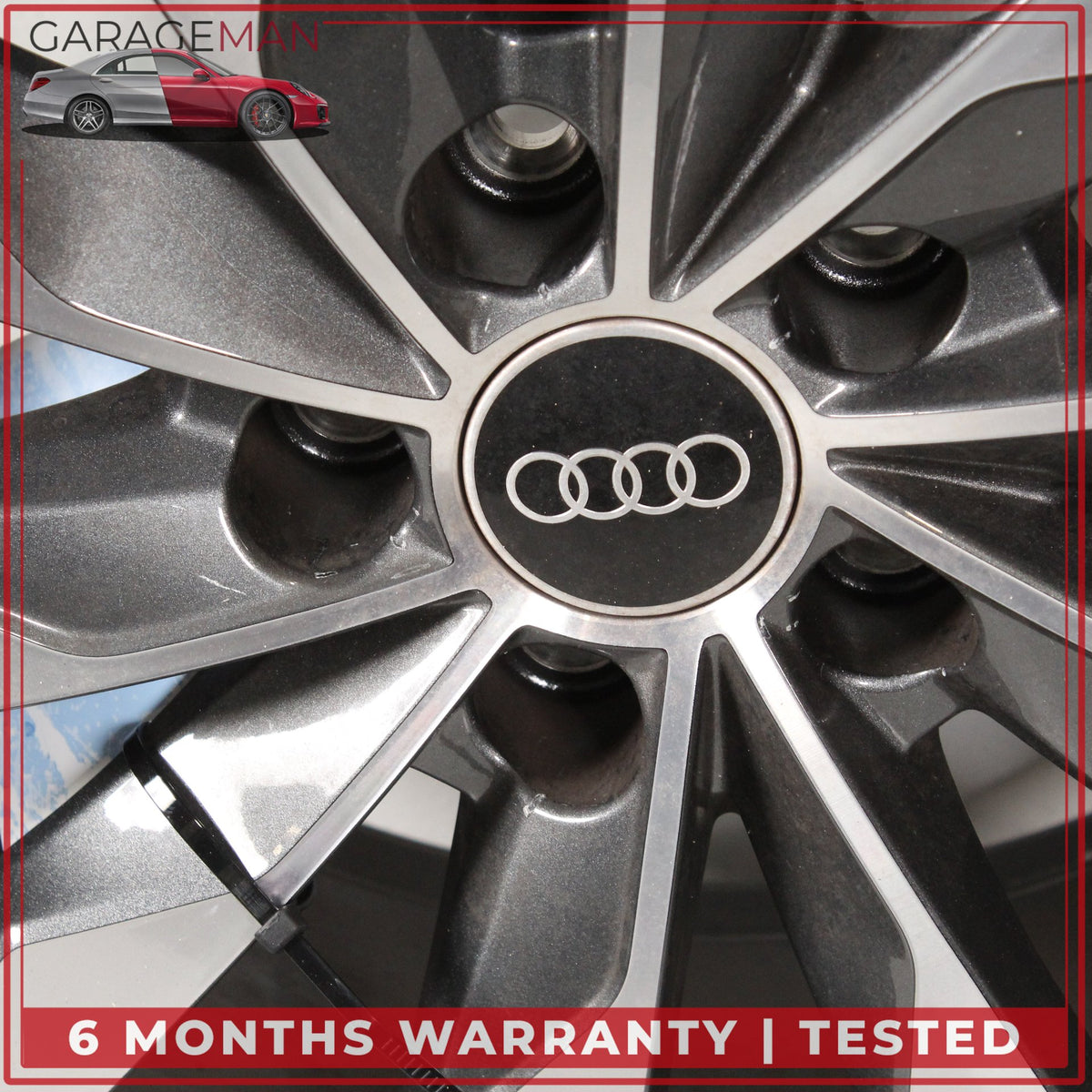 2016-2025 Audi A4 S4 Front or Rear Side Wheel Rim 8JX18H2 ET40 8W0601025FJ OEM