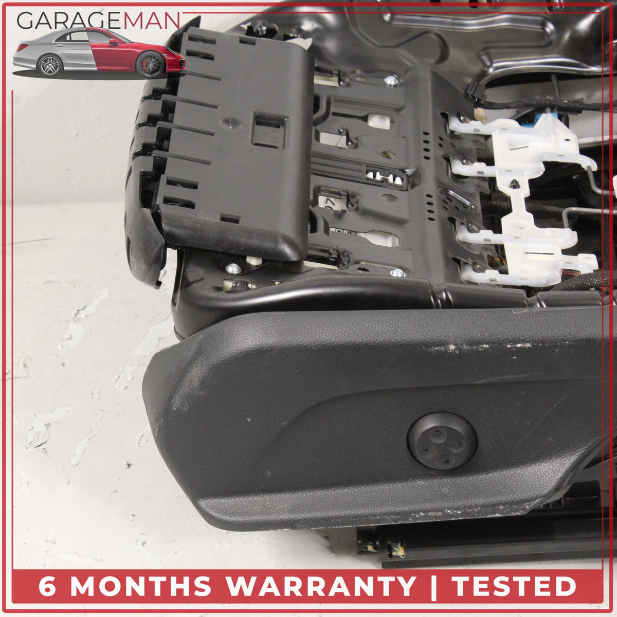 2015-2023 Mercedes W213 E300 Front Left Seat Track Frame Rail w/ Motors OEM