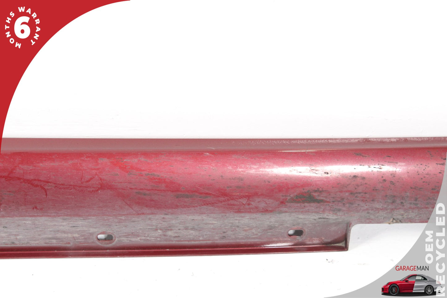 2012-2014 Mercedes W218 CLS550 CLS63 AMG Right Side Skirt Rocker Panel Red OEM