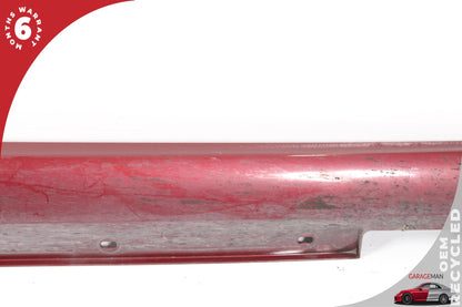 2012-2014 Mercedes W218 CLS550 CLS63 AMG Right Side Skirt Rocker Panel Red OEM