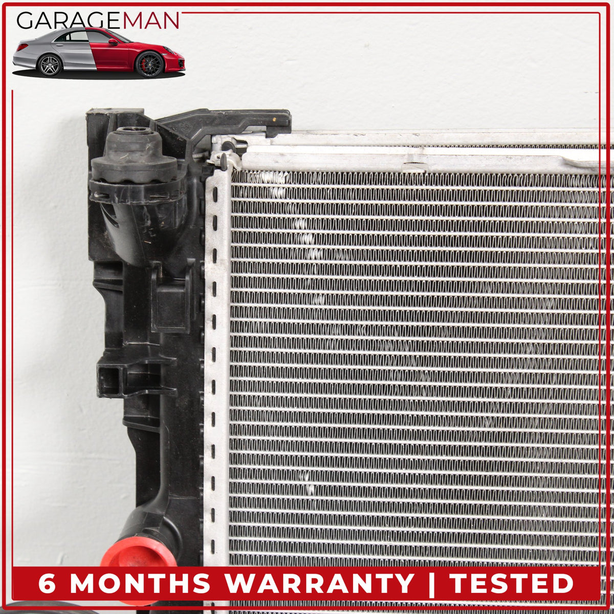 2012-2014 Mercedes W204 C250 Engine Cooling Radiator AC A/C Condenser Assy OEM