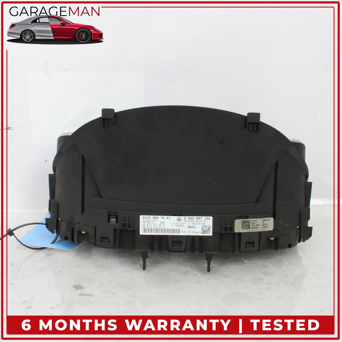 2014-2019 Mercedes W117 CLA250 Speedometer Instrument Cluster 1179007401 OEM