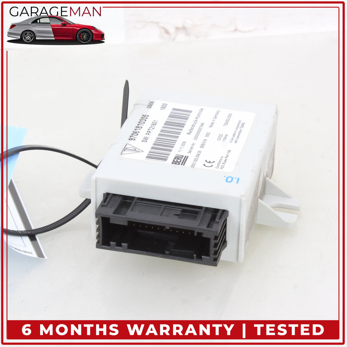 2010-2013 Porsche Panamera 970 TPMS Tire Pressure Monitor Sensor Module OEM