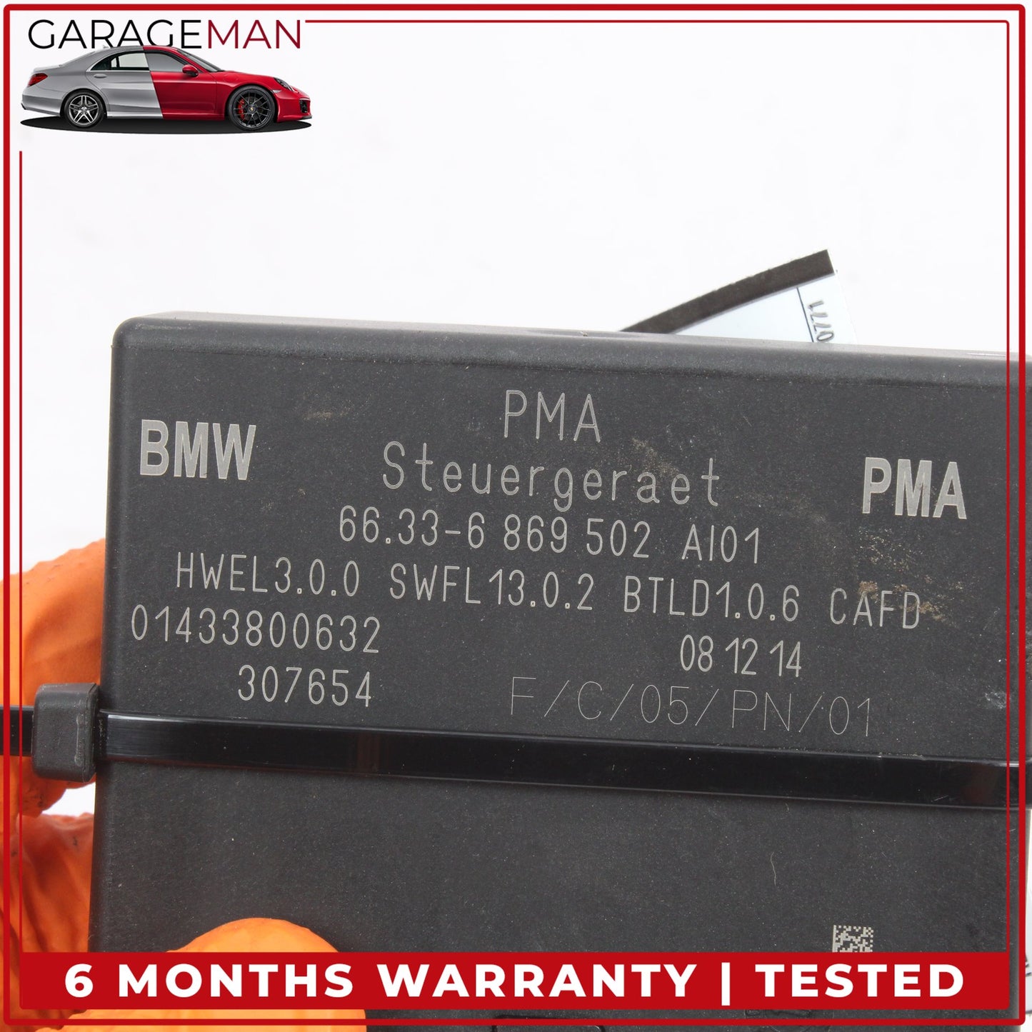 2014-2015 BMW i3 Park Parking Assist Assistant Control Module Unit 6869502 OEM
