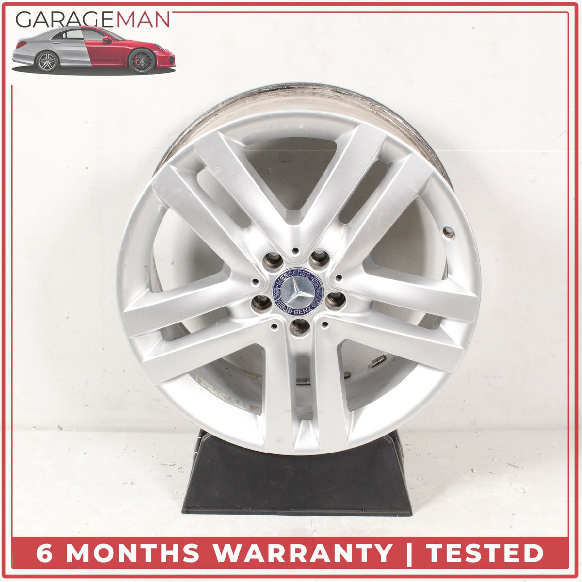 2013-2019 Mercedes X166 GL450 GL550 Front or Rear Wheel Rim 8.5JX19H2 ET62 OEM