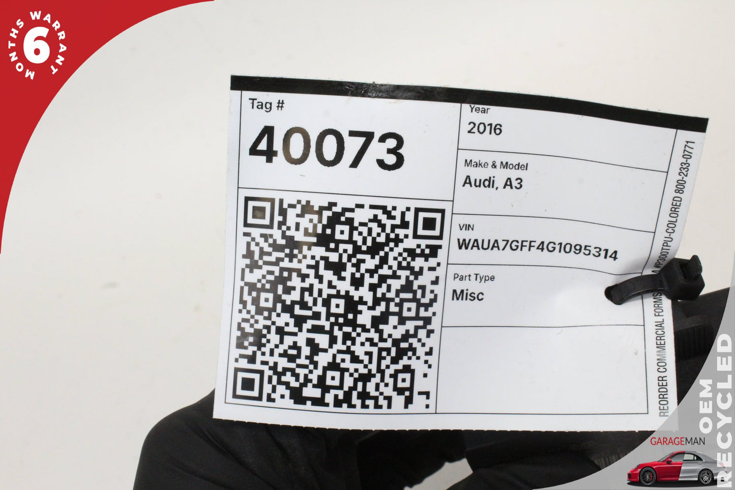 15-20 Audi A3 8V Sedan Front Right Window Control Module 5Q0959392E Genuine