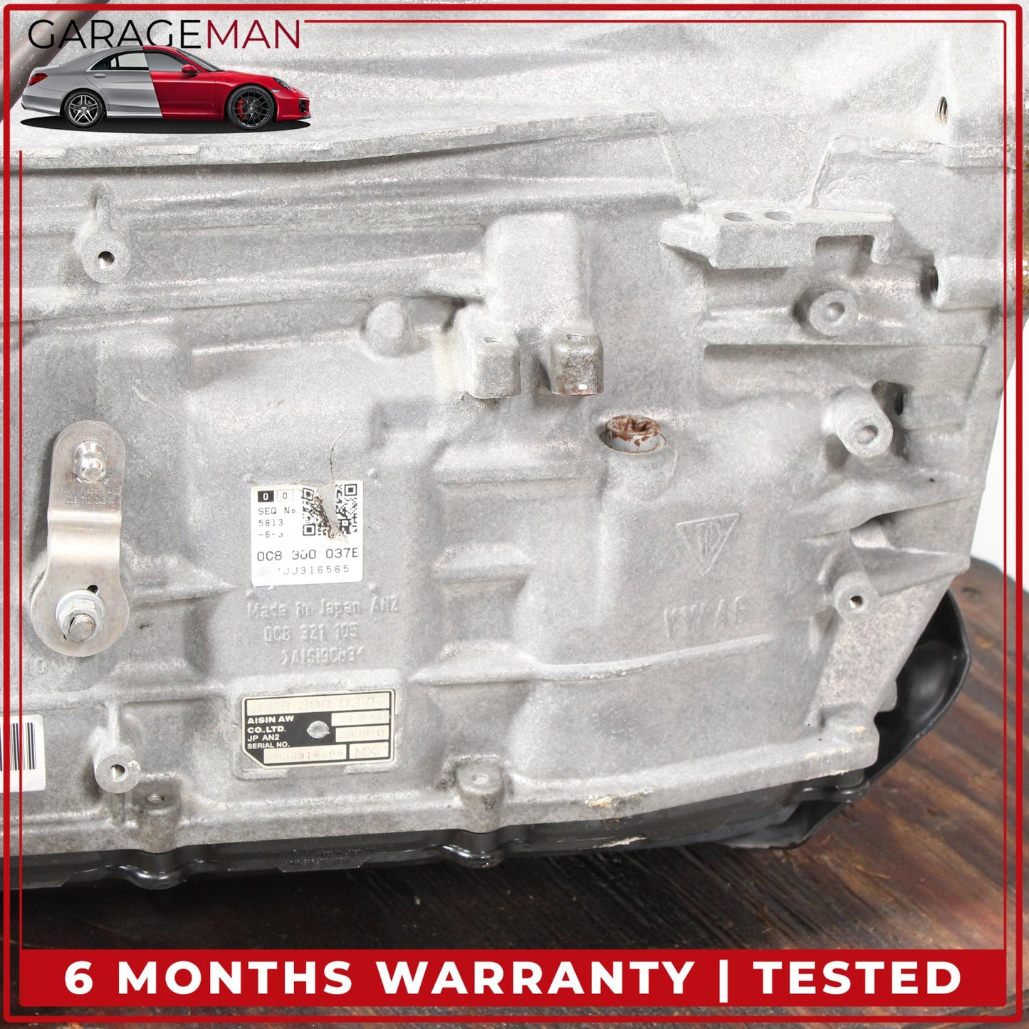 2011 Porsche Cayenne 958 S Hybrid Automatic Transmission 0C8300037E 110K