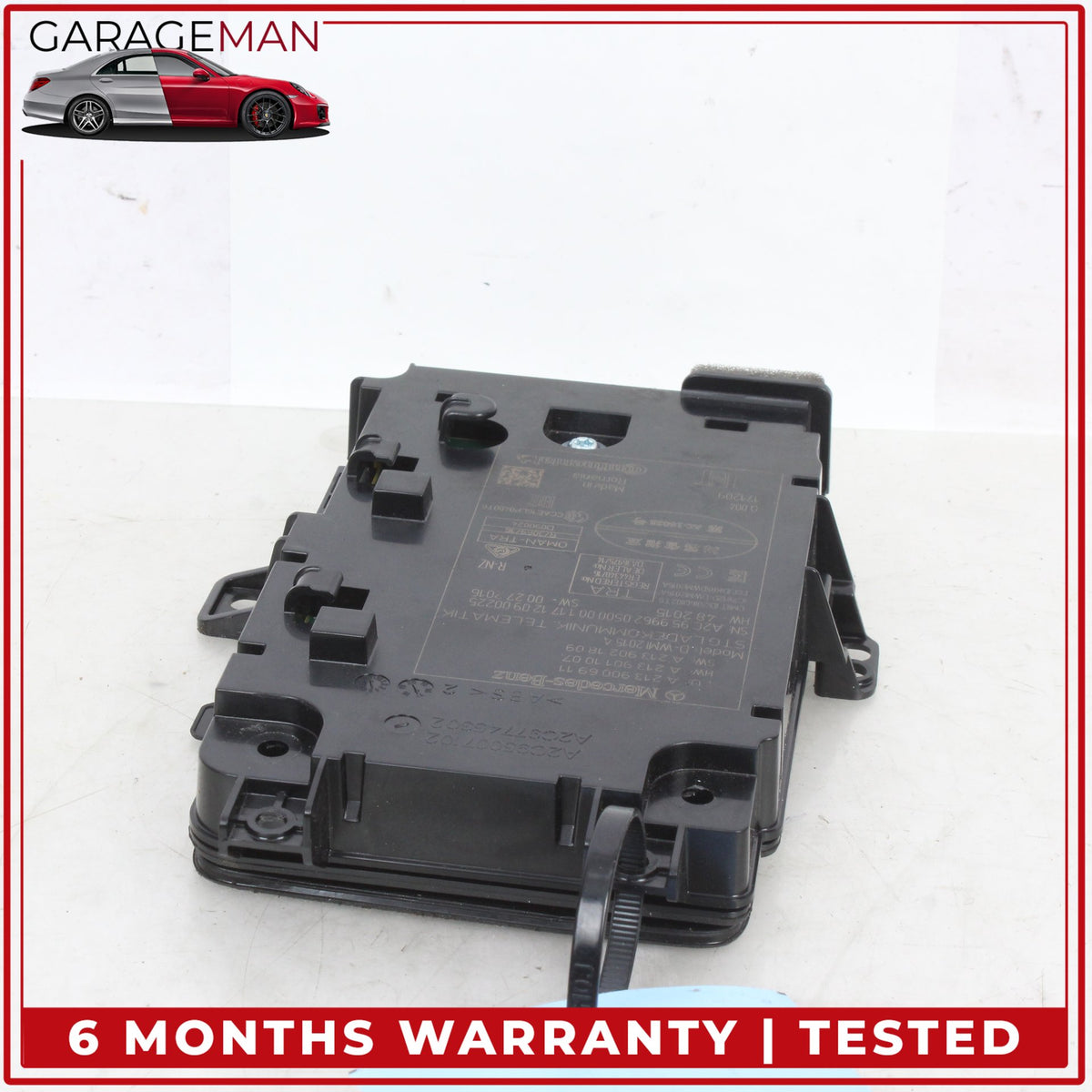 2017-2020 Mercedes W213 E300 Wireless Phone Charging Control Module Unit OEM