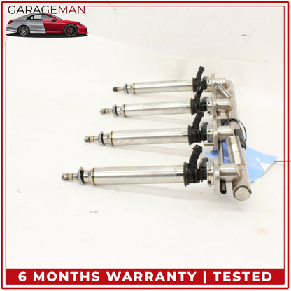 2011-2018 Mercedes W216 CL550 Fuel Injection Rail Line w/ Injectors Left Side