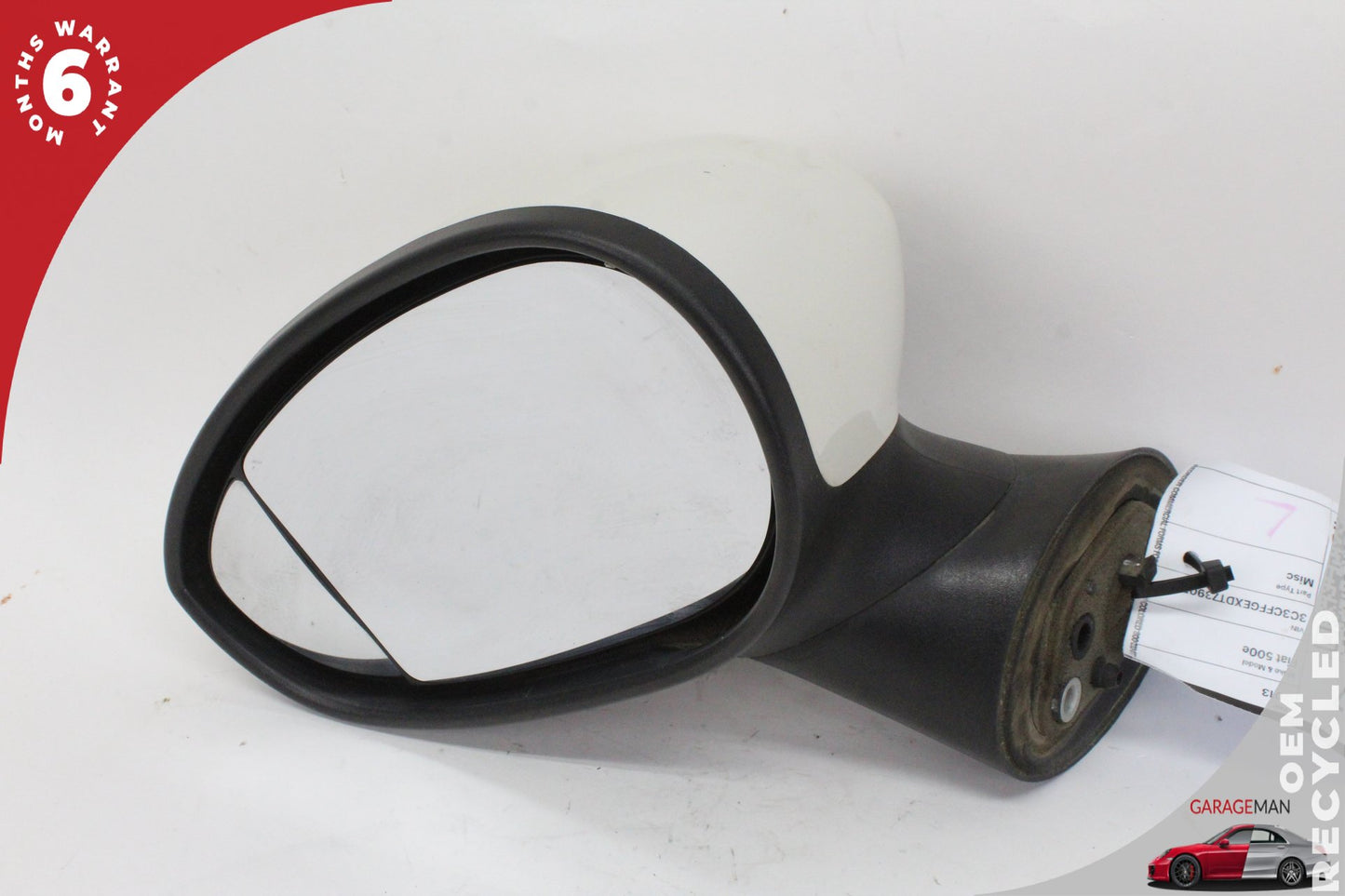 2012-2019 Fiat 500e Front Left Driver Side Door Rear View Mirror 68083491A OEM