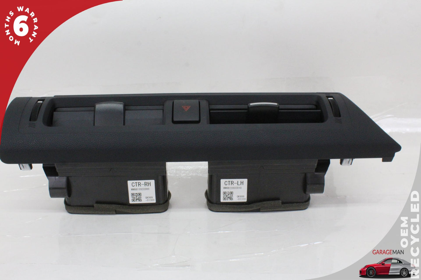 2022-2025 Subaru BRZ Toyota GR86 Dash Air Vent w/ Hazard Light 66110CC000 OEM