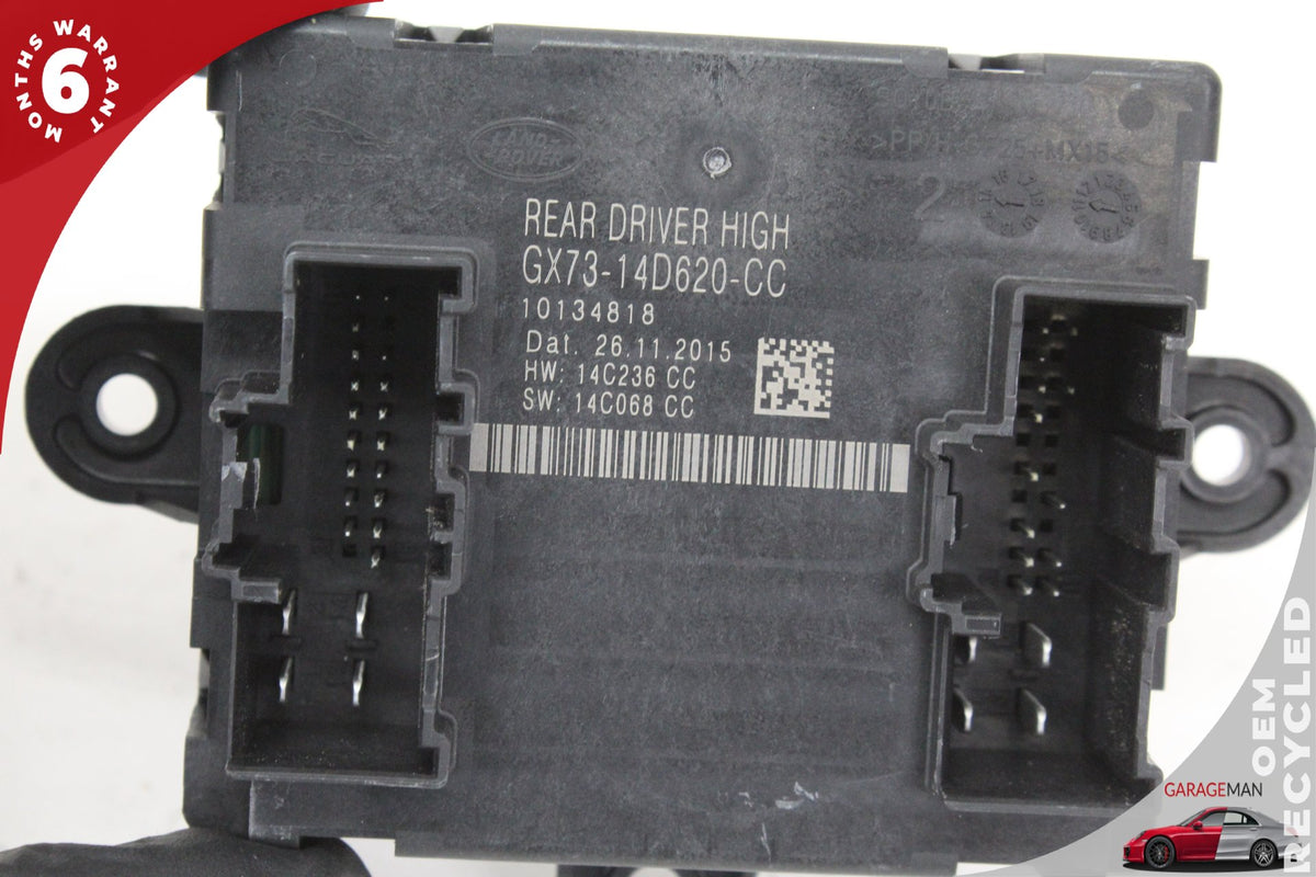 2016-2020 Jaguar XF X260 Rear Left Side Door Control Module GX7314D620CC OEM