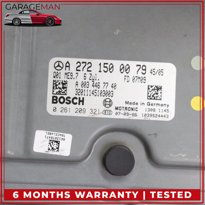 2008-2018 Mercedes-Benz C300 w204 Sedan ECU Engine Control Module 2721500079 OEM
