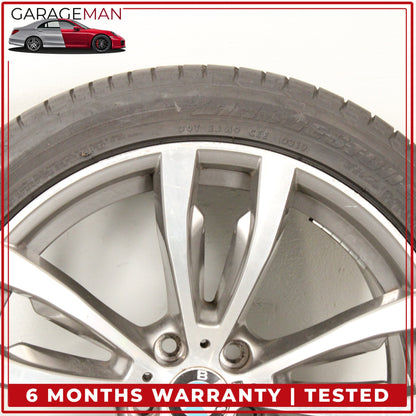 2013-2019 BMW X5 X6 Rear Wheel Rim w/ Bridgestone Dueler H/P Tire 7846791 OEM