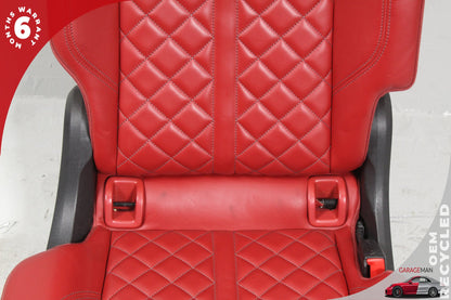 2018-2020 Audi SQ5 SUV Rear Right Passenger Side Complete Seat Assembly Red OEM