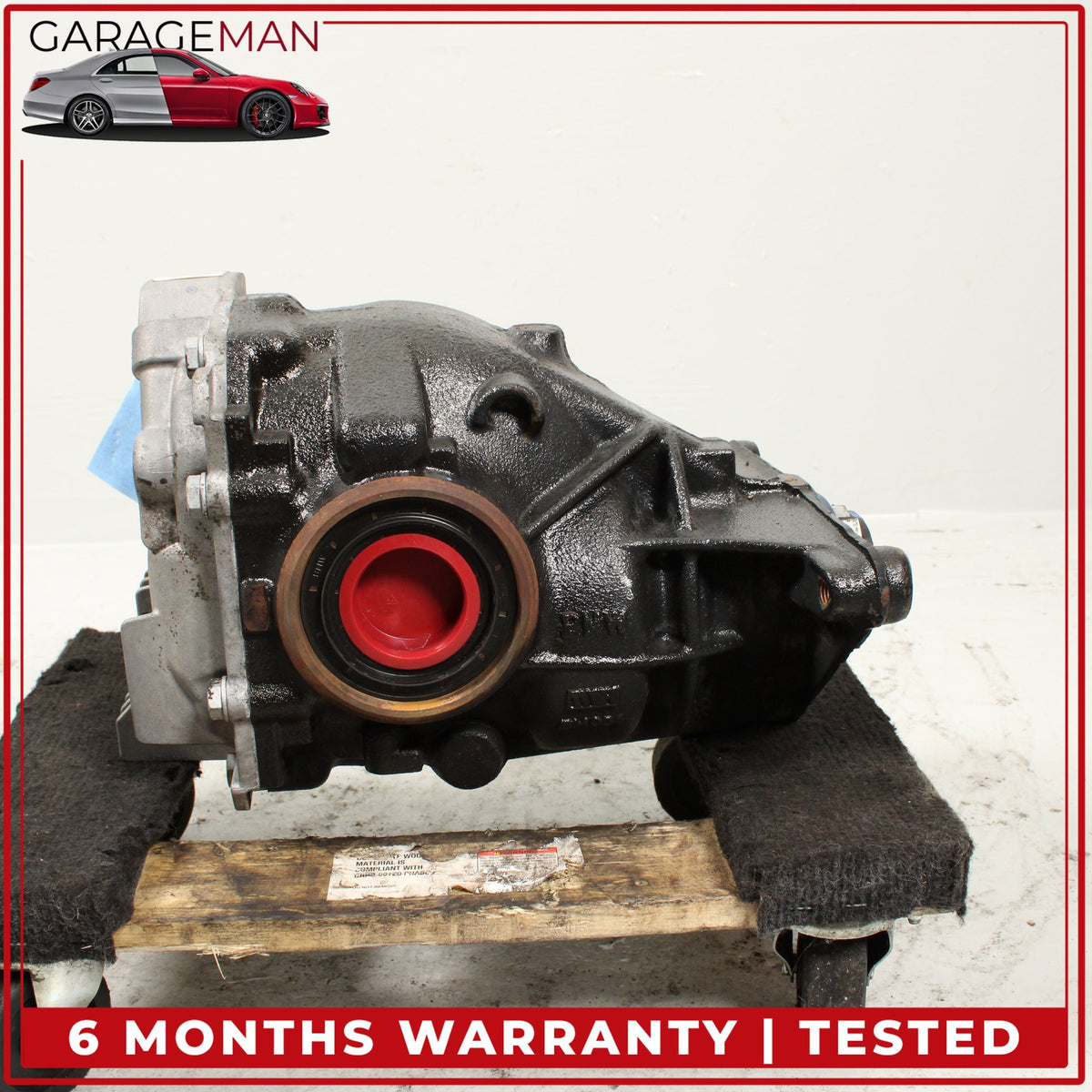 2007-2010 BMW X5 E70 3.0L Rear Differential Carrier 7552525 OEM