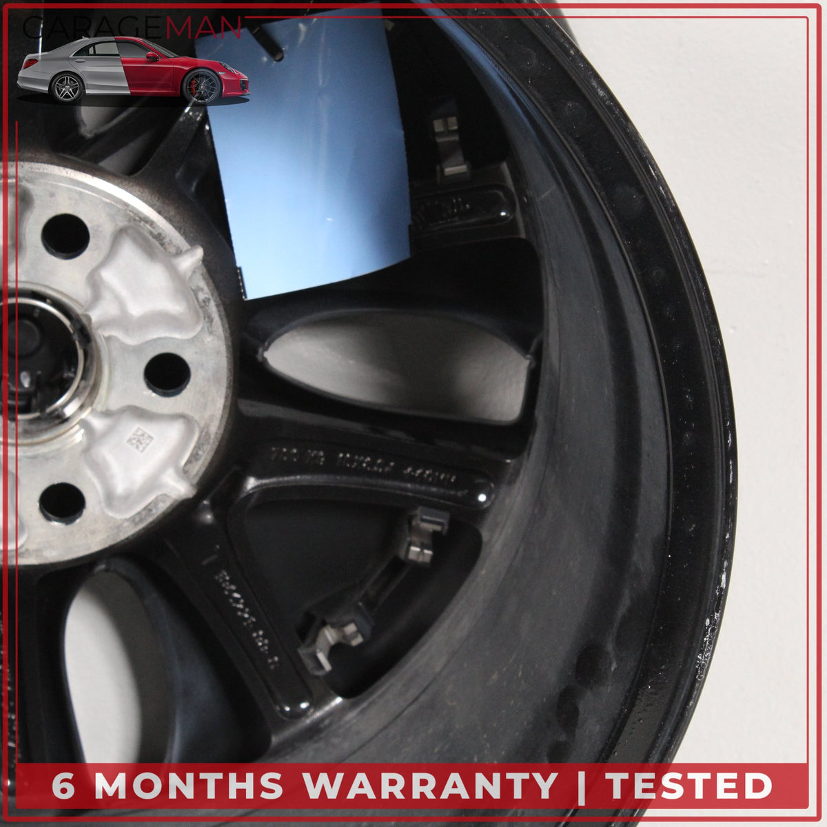 2017-2023 Tesla Model 3 Alloy Wheel Rim w/ Aerocover 18x8.5J ET40 104422100G OEM
