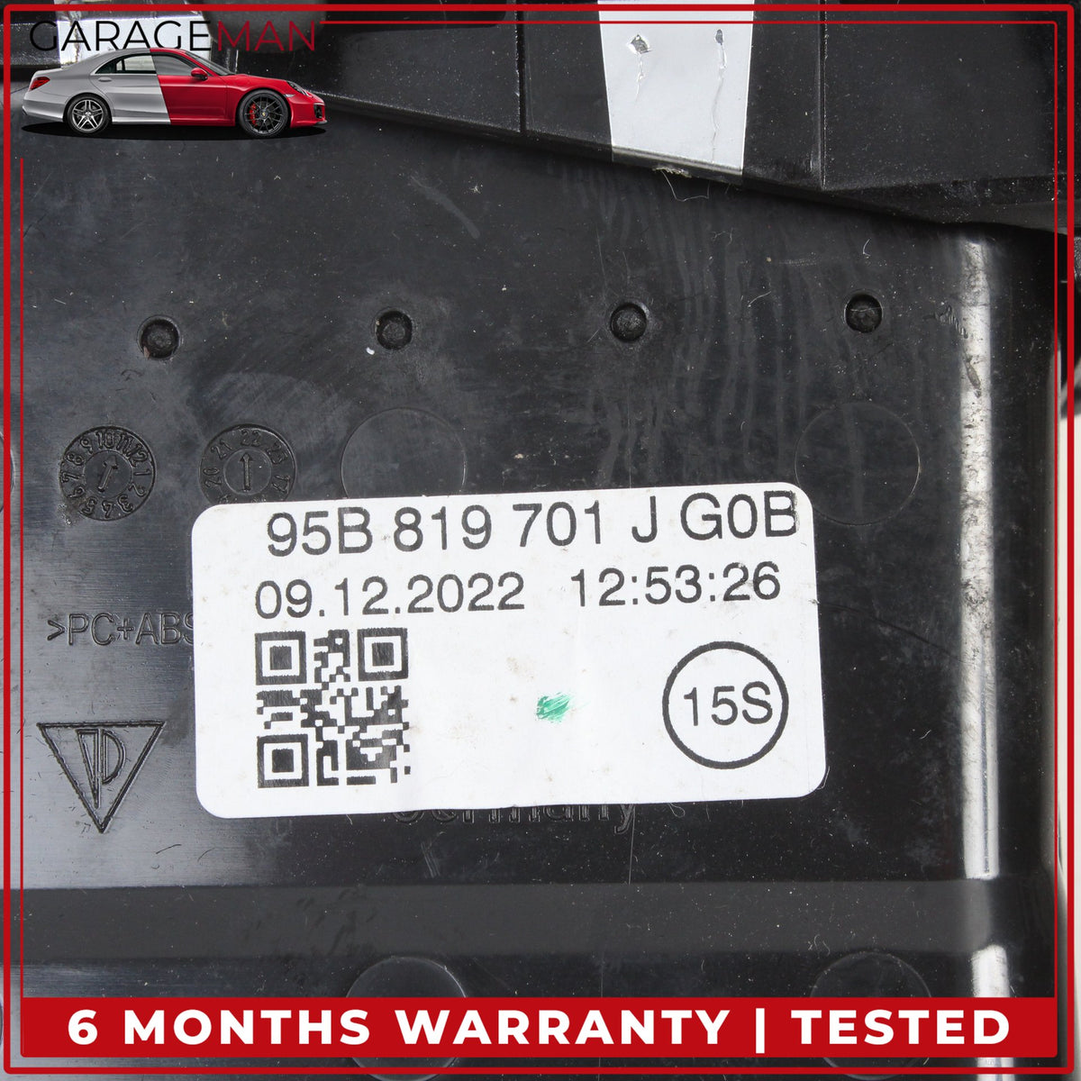 2019-2026 Porsche Macan 95B Front Left Side Dash AC A/C Air Vent 95B819701J OEM
