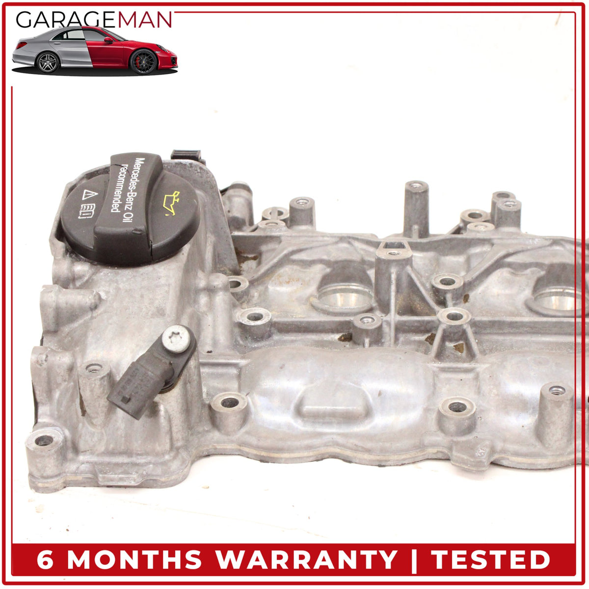 2015-2023 Mercedes W212 E400 ML400 M276 Right Side Cylinder Head Valve Cover OEM