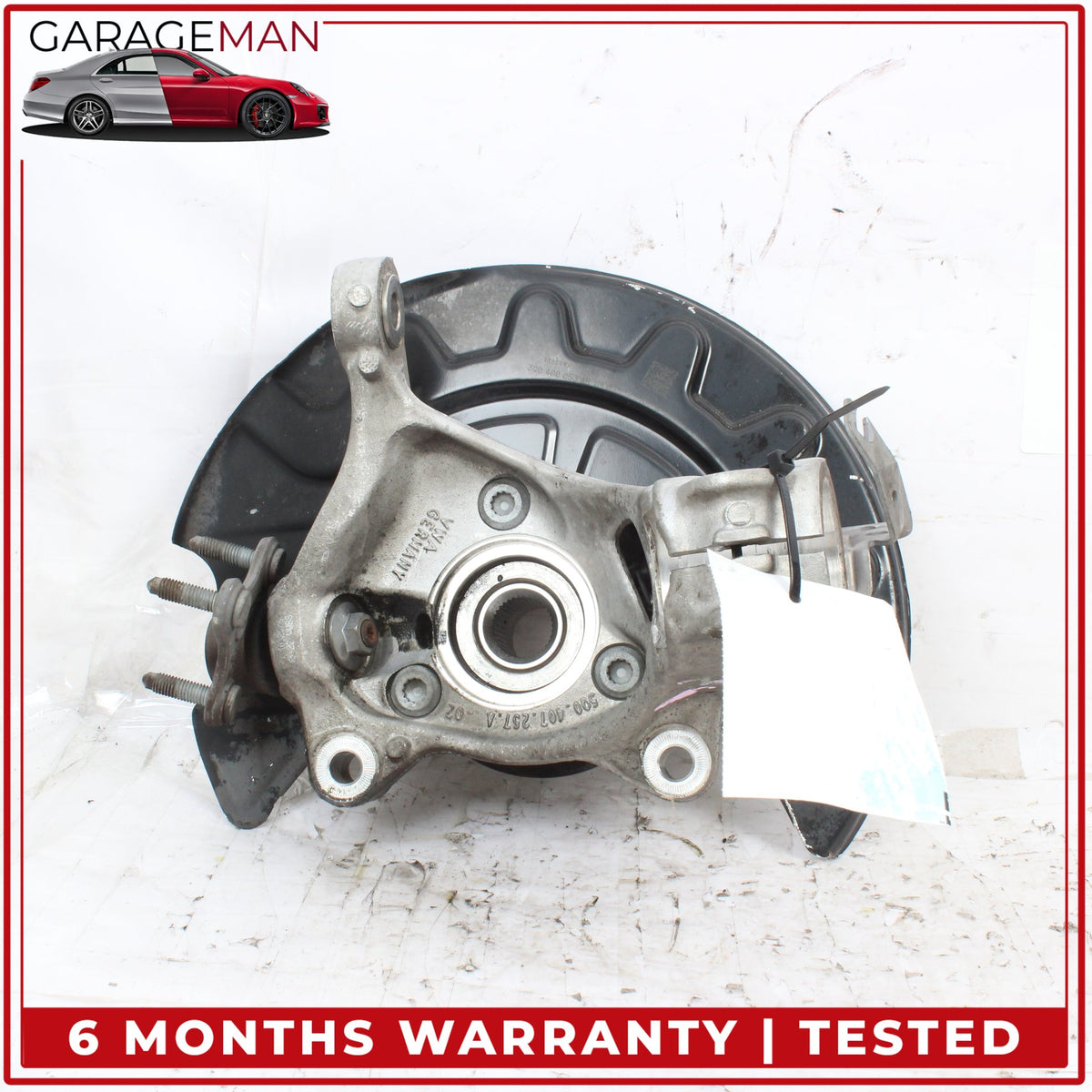 2019-2023 Audi Q3 Quattro F3 AWD Front Left Spindle Knuckle Wheel Hub OEM