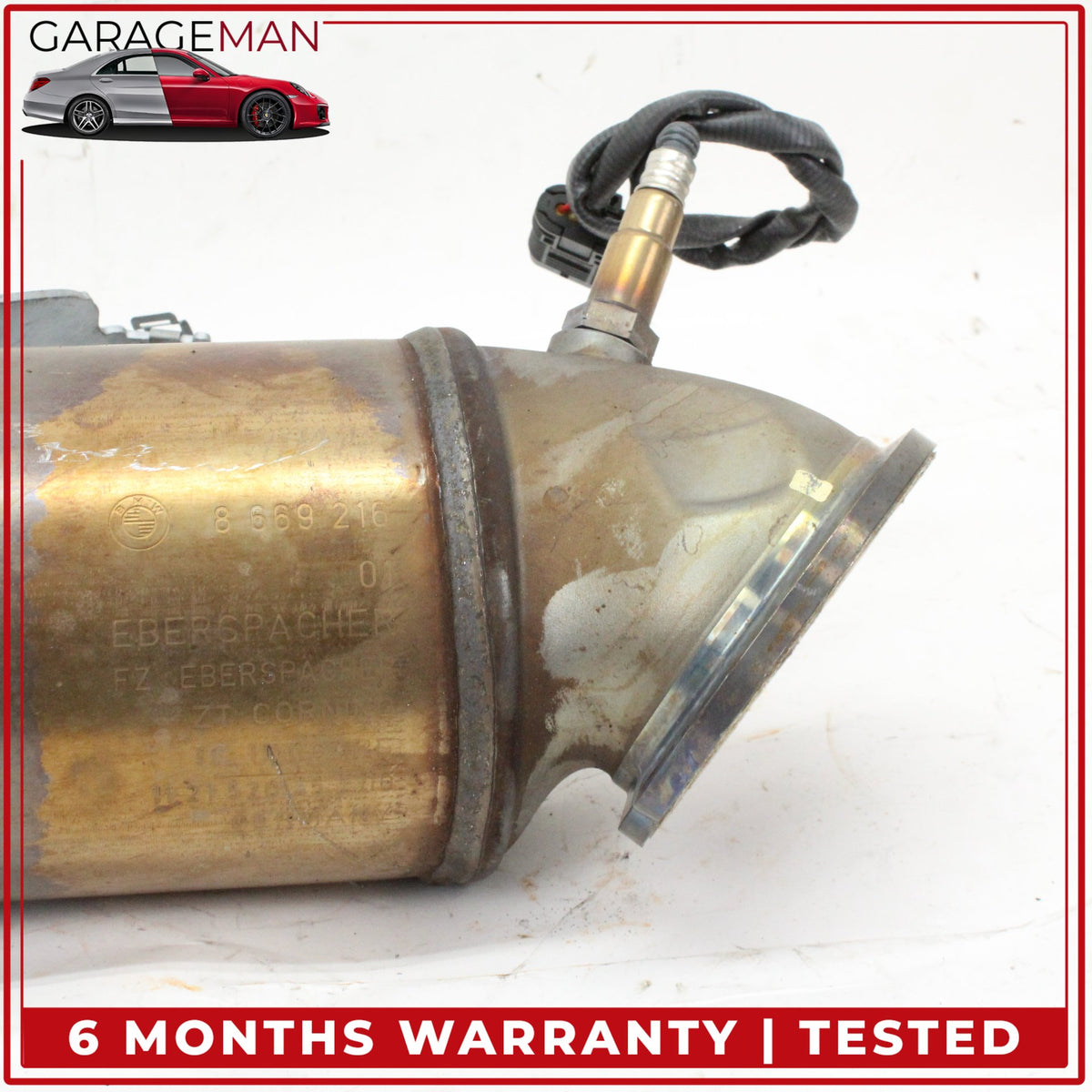 2017-2020 BMW 430i Gran Coupe Sedan Exhaust Downpipe Down Pipe 8669216 OEM
