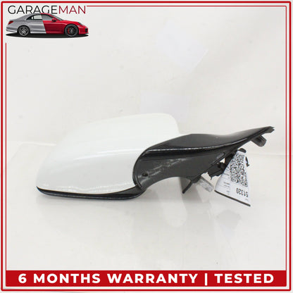 2011-2016 BMW 550i Front Right Passenger Side Door Rear View Mirror White OEM