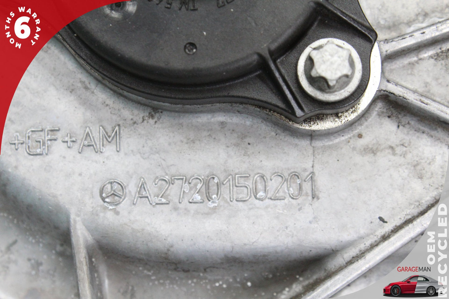 2005-2013 Mercedes W211 E350 Left Side Engine Timing Chain Cover Plate OEM