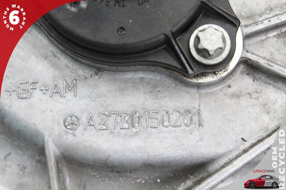 2005-2013 Mercedes W211 E350 Left Side Engine Timing Chain Cover Plate OEM