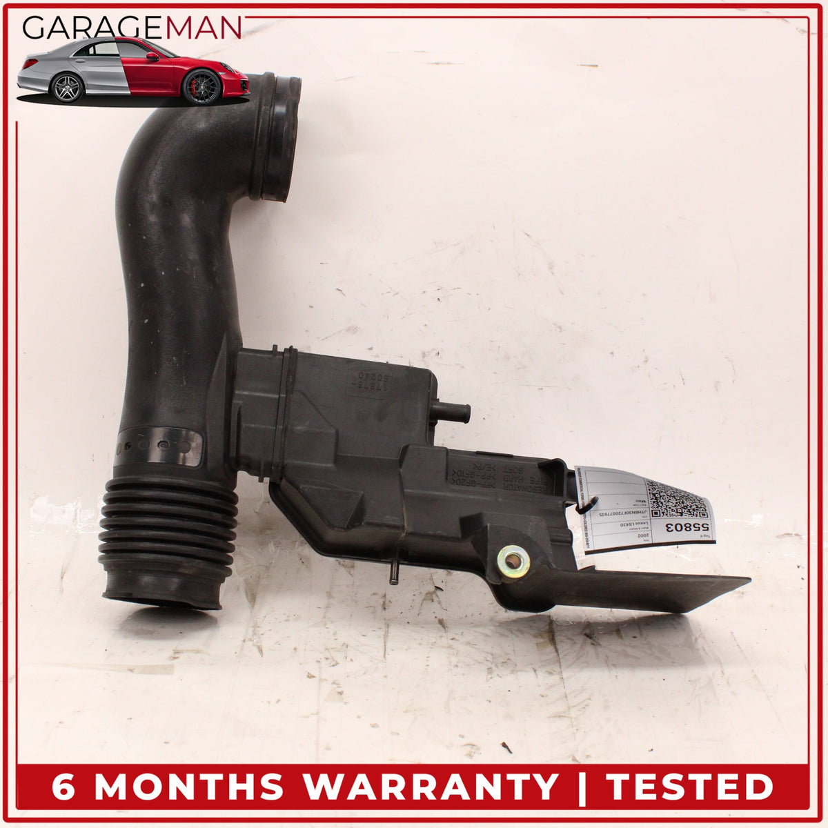 2001-2006 Lexus LS430 XF30 Air Intake Cleaner Pipe Hose Resonator 1787550240 OEM